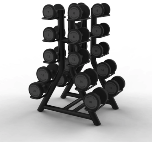 Technogym Vertical Dumbbell Rack