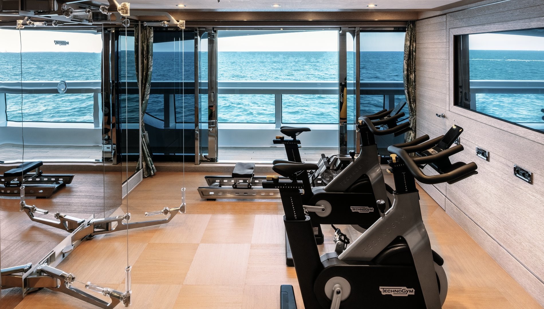 yacht gym equipment