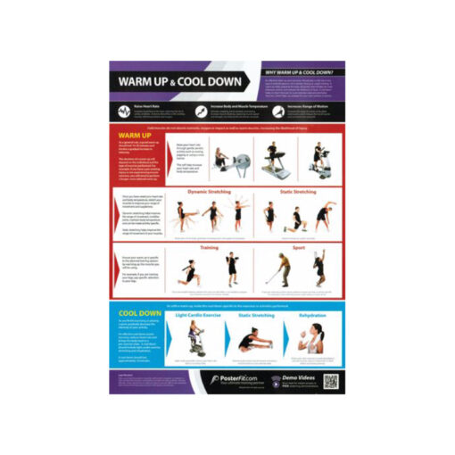 Warm Up Cool Down Exercise Chart