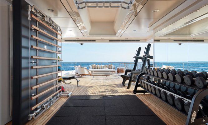 yacht classic hotel gym