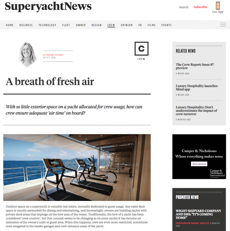 Superyacht News Press Coverage