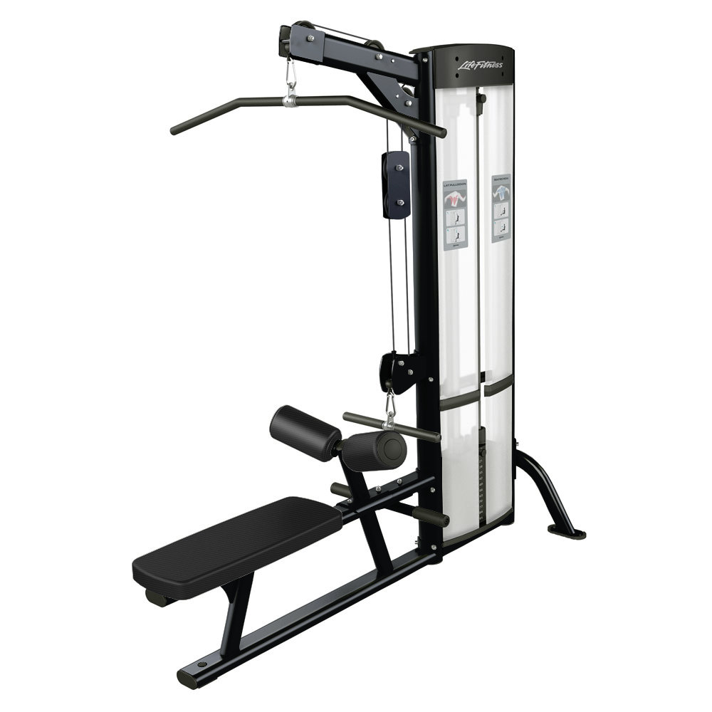 Life Fitness Optima Series Lat Pulldown Low Row on sale at Gym Marine