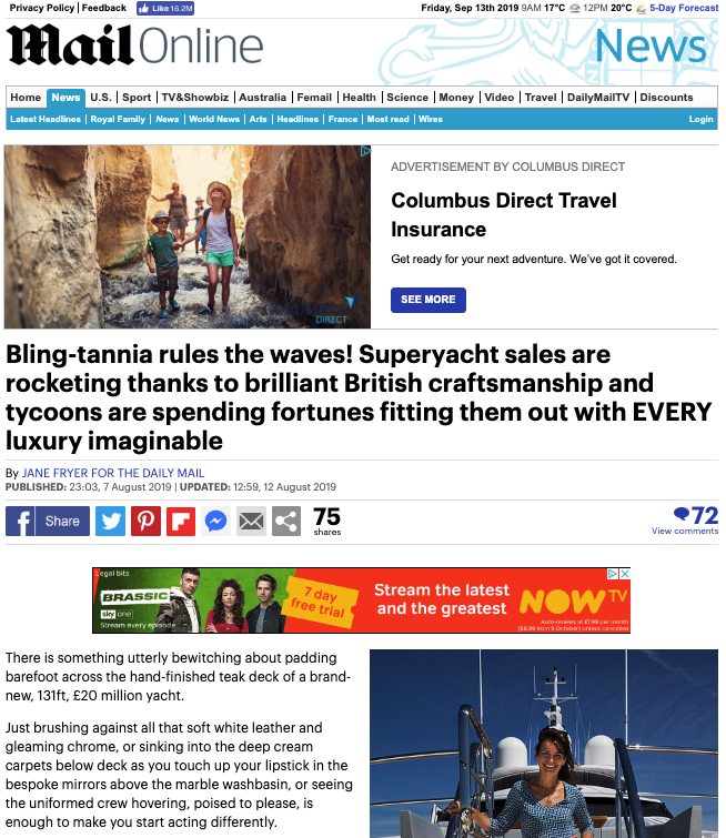Superyacht news