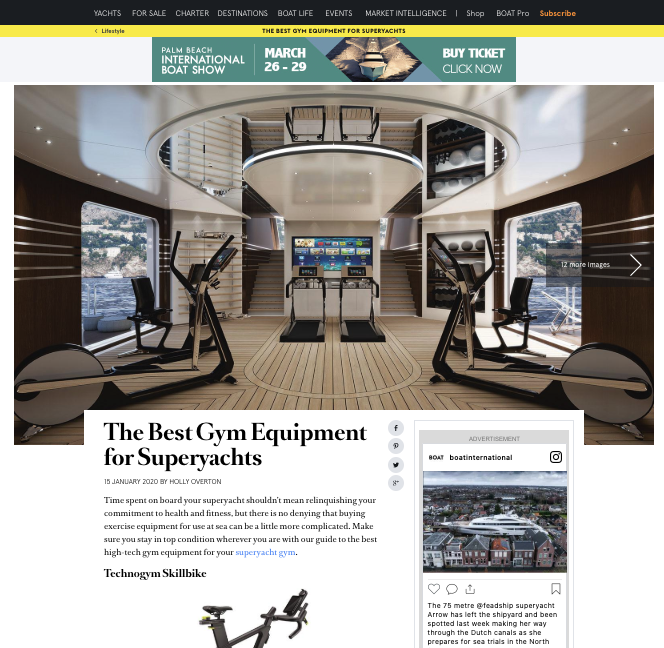 Superyacht Gyms