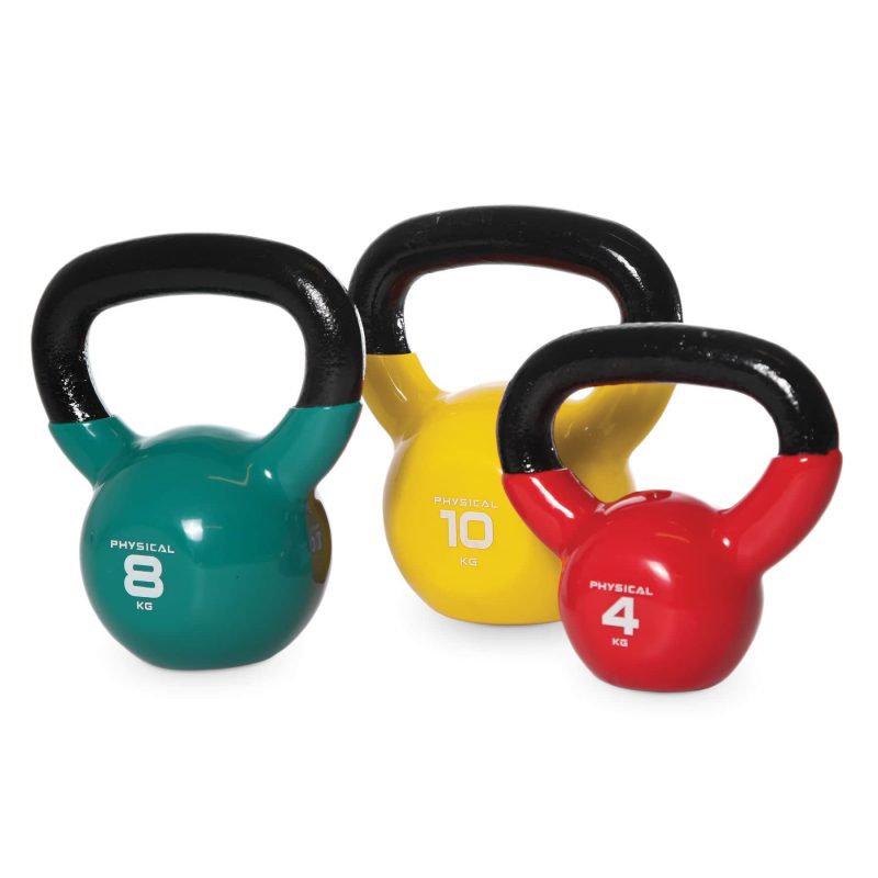 Physical Vinyl Kettlebells on Sale at Gym Marine Yachts & Interiors