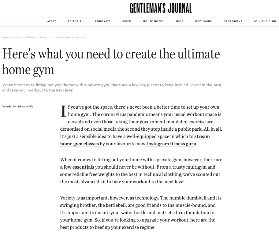 Gentleman's Journal