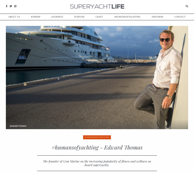 Superyacht Life Gym Marine