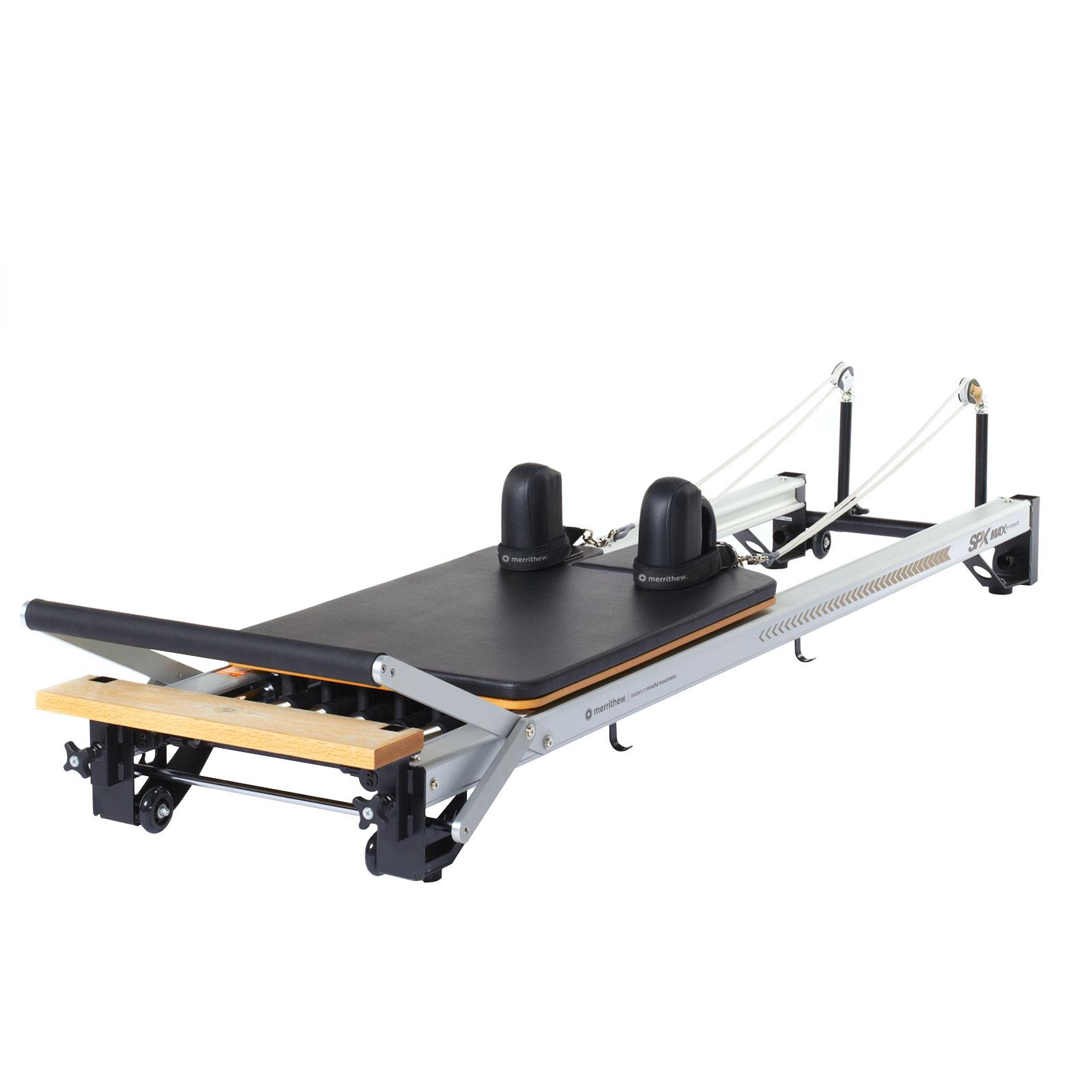 Commercial Maple Pilates Reformer Bed Black